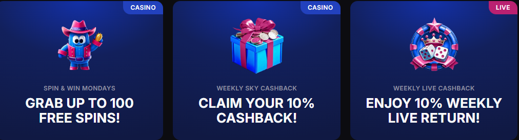 SkyCrown Casino Promotions